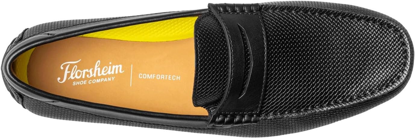 image:imageFlorsheim Motor Moc Toe Penny Driver Mens Slip OnBlack