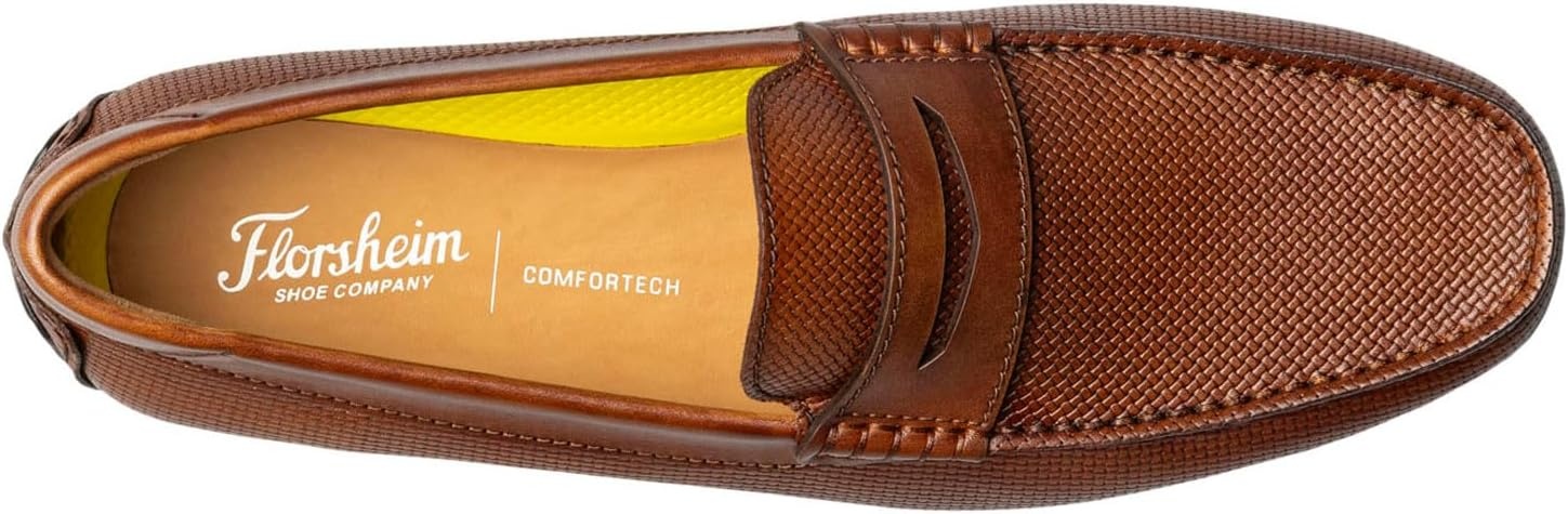 image:imageFlorsheim Motor Moc Toe Penny Driver Mens Slip OnCognac
