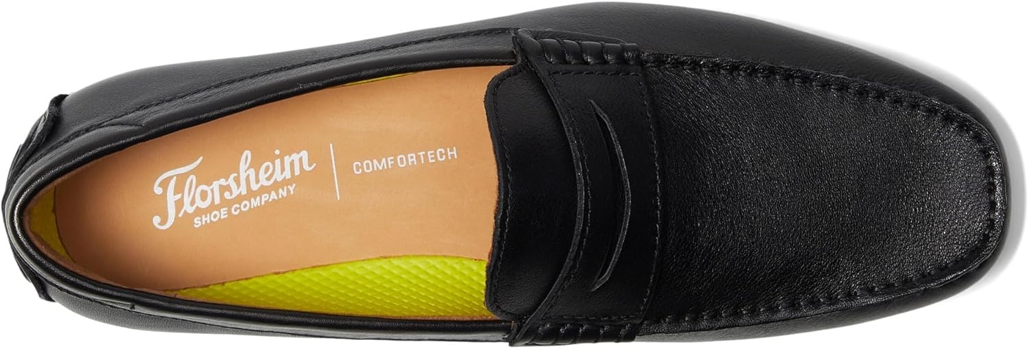 image:imageFlorsheim Motor Smooth Moc Toe Penny Driver Mens Slip OnBlack