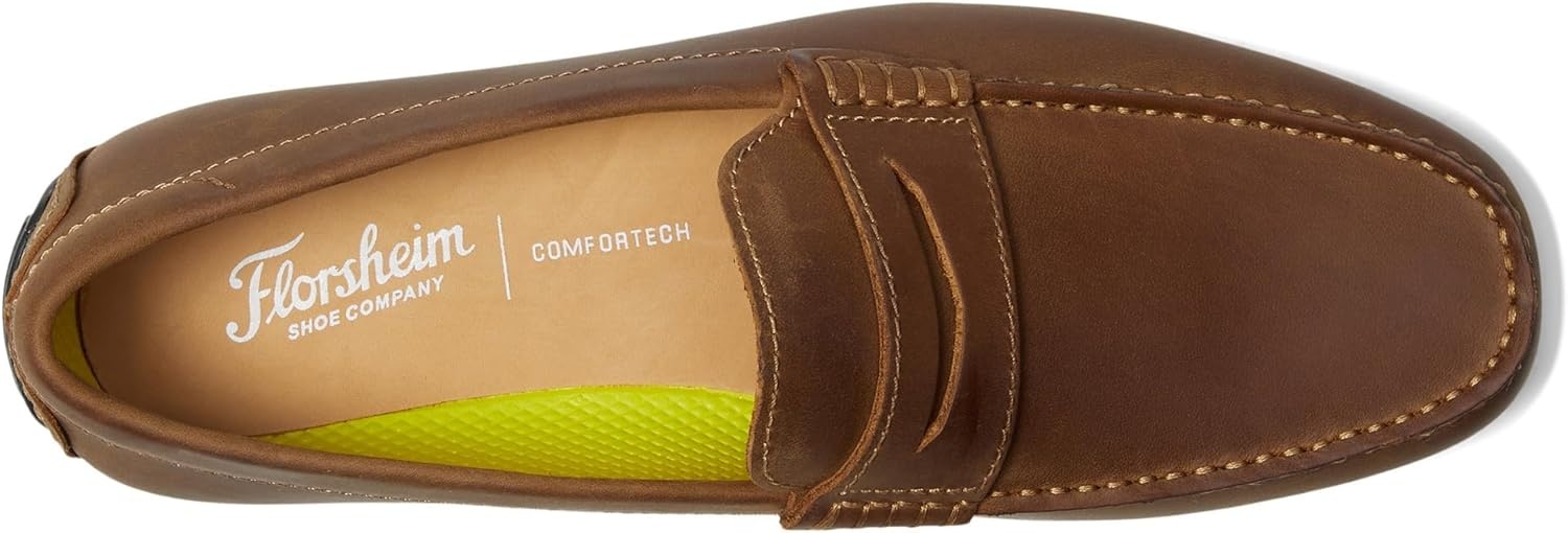 image:imageFlorsheim Motor Smooth Moc Toe Penny Driver Mens Slip OnBrown