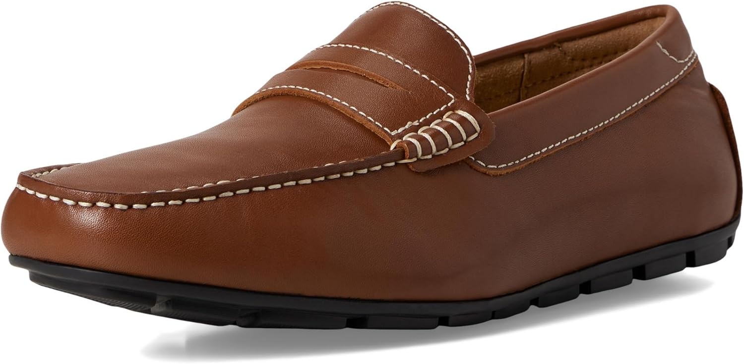 image:imageFlorsheim Motor Smooth Moc Toe Penny Driver Mens Slip OnCognac