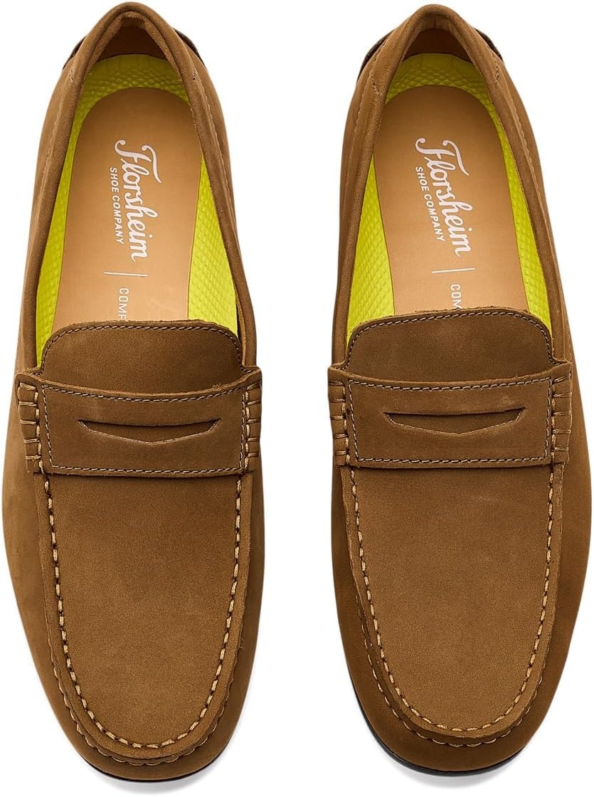 image:imageFlorsheim Motor Smooth Moc Toe Penny Driver Mens Slip OnSand