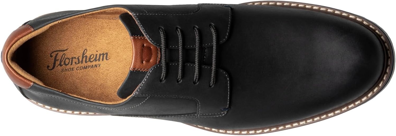 image:imageFlorsheim Norwalk Plain Toe Oxford Mens OxfordBlack Ch