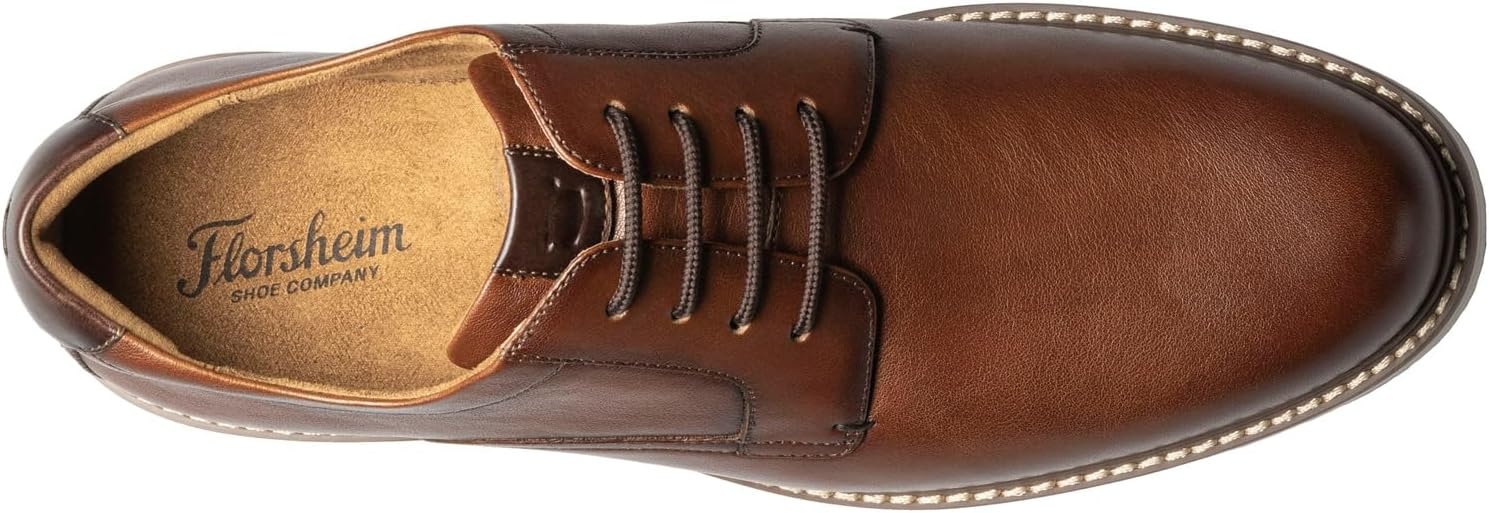image:imageFlorsheim Norwalk Plain Toe Oxford Mens OxfordCognac
