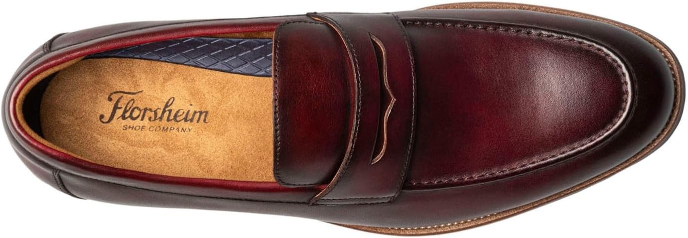 image:imageFlorsheim Rucci Penny Mens Slip OnBurgundy