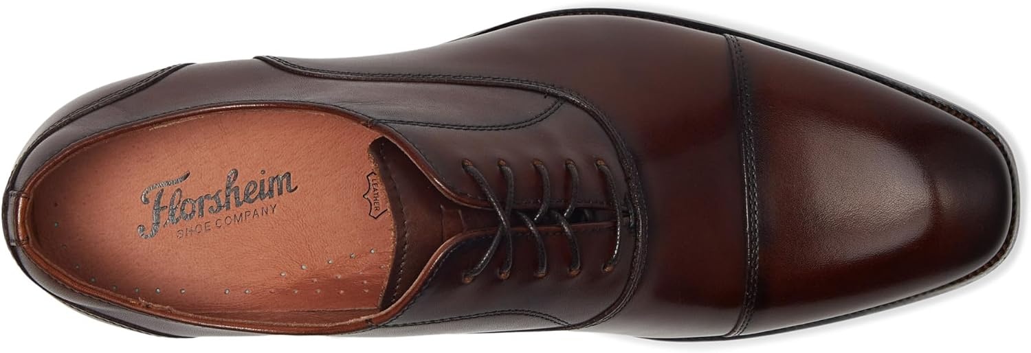 image:imageFlorsheim Sorrento Lux Cap Toe Bal Oxford Mens OxfordBrown