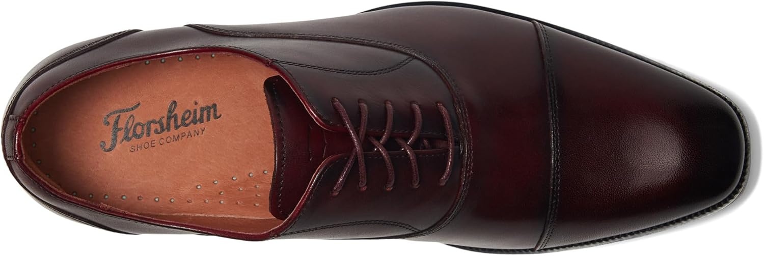 image:imageFlorsheim Sorrento Lux Cap Toe Bal Oxford Mens OxfordWine