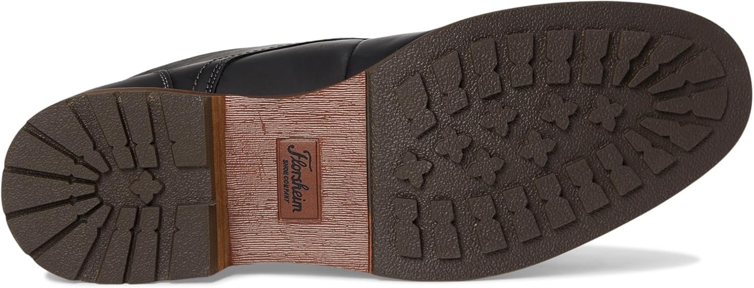 image:imageFlorsheim mens Lodge Plain Toe 3eye Chukka BootBlack