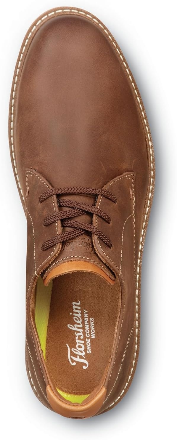 image:imageMens Vibe Work MaxTrax Steel Toe SRO Dress ShoeDark Brown