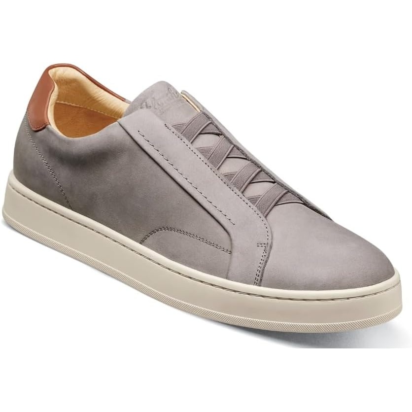 image:imageFlorsheim Monopoli Elastic LacetoToe Sneaker Mens Slip OnGrey