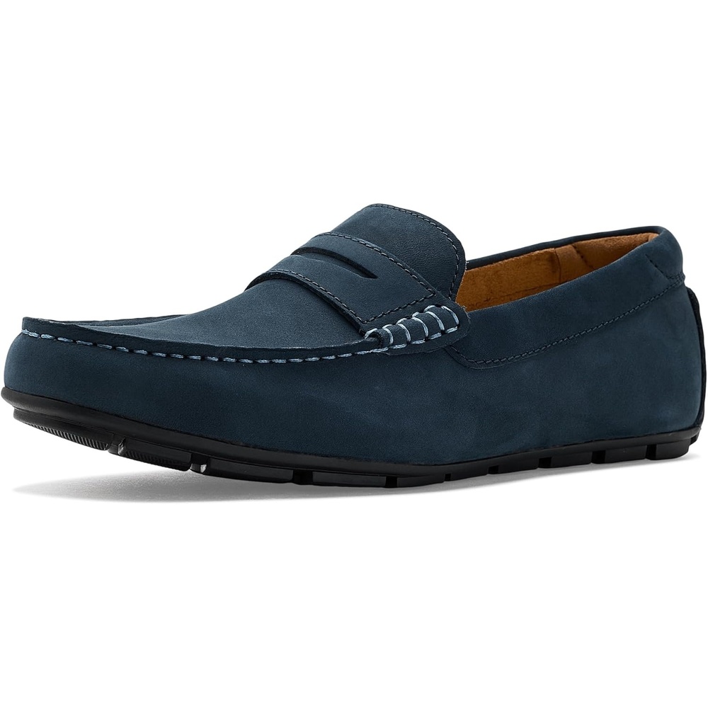 image:imageFlorsheim Motor Smooth Moc Toe Penny Driver Mens Slip OnLegion Blue
