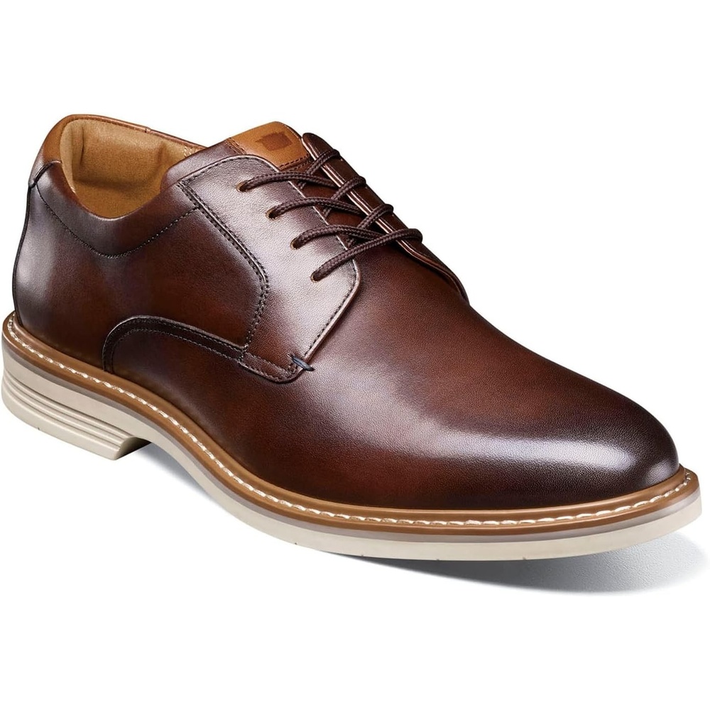 image:imageFlorsheim Norwalk Plain Toe Oxford Mens OxfordBrownbrown