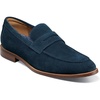 Navy-suede