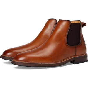 image:imageFlorsheim Anthem Plain Toe Gore BootsSaddle Tan Smooth