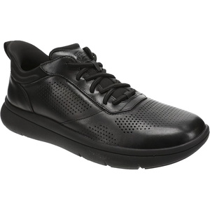 image:imageFlorsheim Fleet Perf Toe Elasti Lace Sneaker Mens OxfordBlackBlack