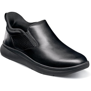 image:imageFlorsheim Fleet Plain Toe SlipOn Sneaker Mens Slip OnBlack