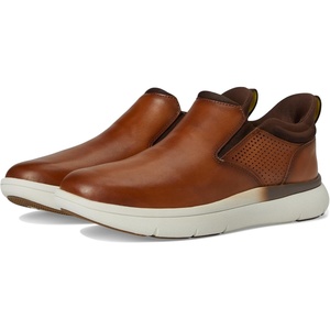 image:imageFlorsheim Fleet Plain Toe SlipOn Sneaker Mens Slip OnCognac