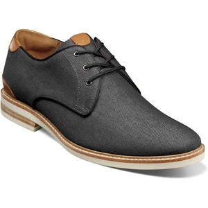 image:imageFlorsheim Highland Canvas Plain Toe Oxford Mens OxfordBlack