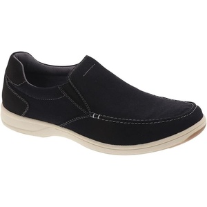 image:imageFlorsheim Lakeside Canvas Moc Toe Slip On Mens Slip OnBlackWhite