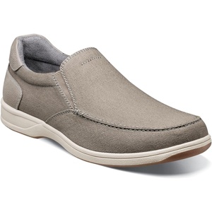 image:imageFlorsheim Lakeside Canvas Moc Toe Slip On Mens Slip OnGray Canvas