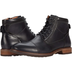 image:imageFlorsheim Lodge Cap Toe Lace Up Boot Mens BootBlack Crazy Horse