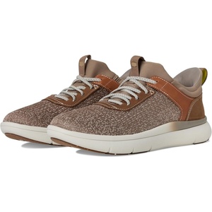 image:imageFlorsheim Mens Fleet Knit Elastic Lace Sneakers Hands FreeTaupe