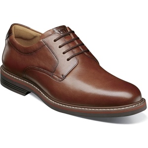 image:imageFlorsheim Norwalk Plain Toe Oxford Mens OxfordCognac Milled Leather