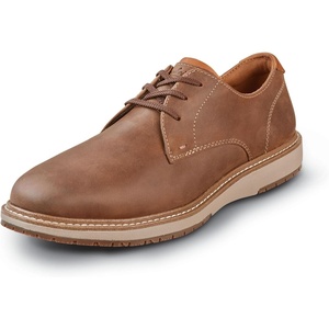 image:imageMens Vibe Work MaxTrax Steel Toe SRO Dress ShoeDark Brown