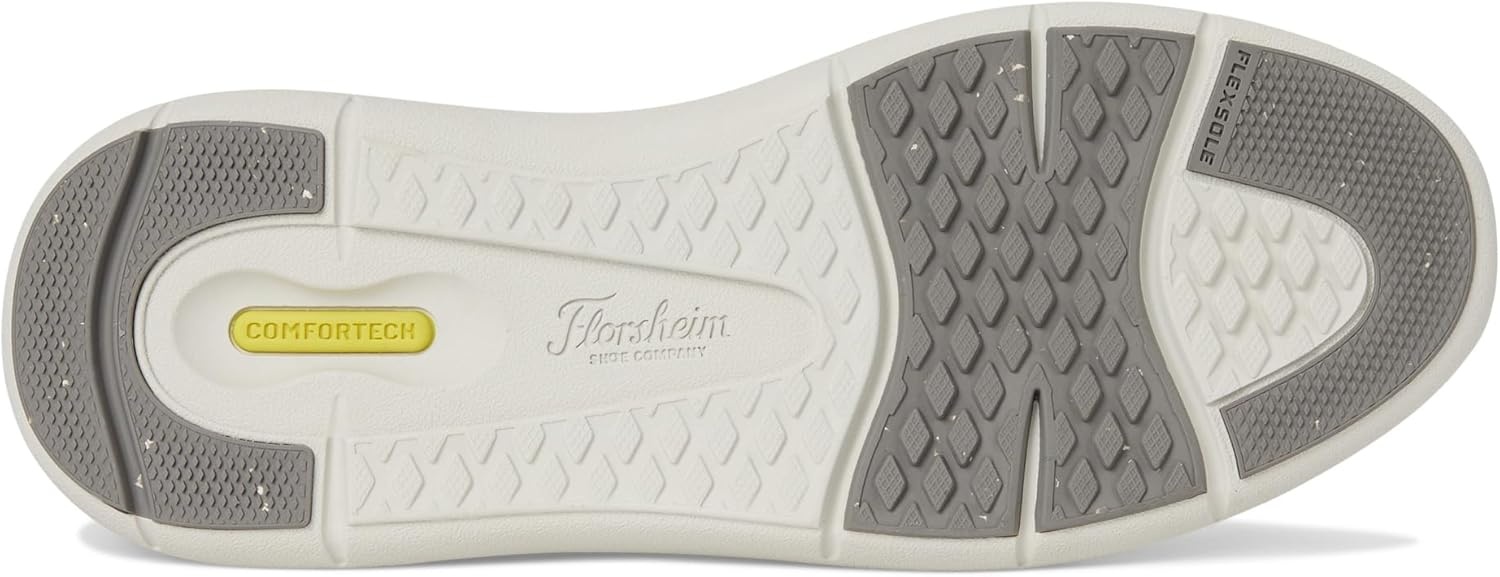 image:imageFlorsheim Mens Fleet Perf Toe Elastic Lace SneakerBlackWhite