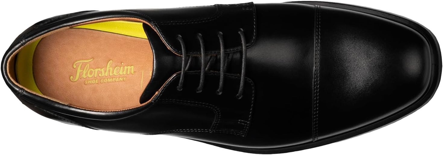 image:imageFlorsheim Mens Forecast Cap Toe OxfordBlack