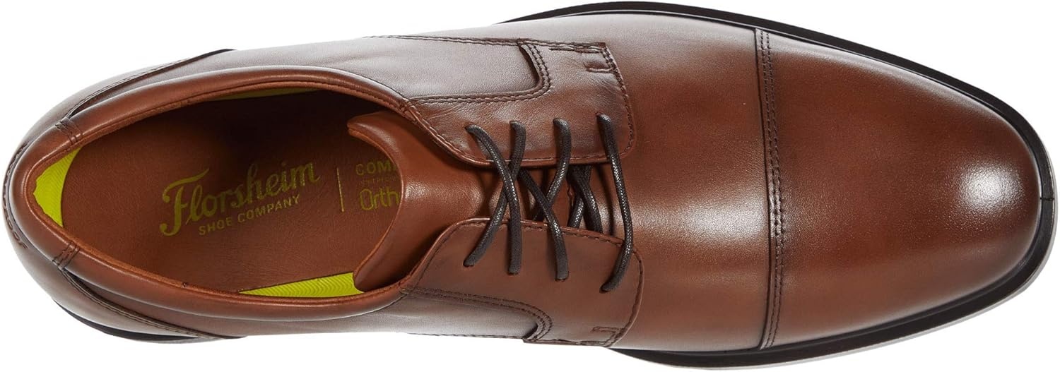 image:imageFlorsheim Mens Forecast Cap Toe OxfordCognac