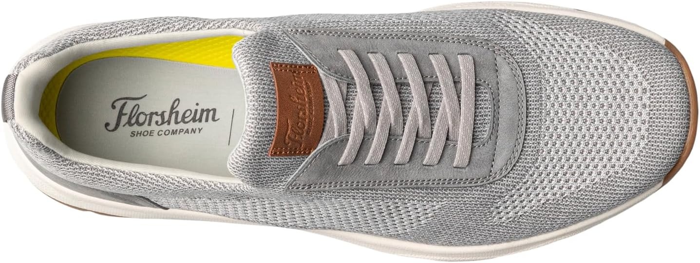image:imageFlorsheim Satellite Knit Elastic Lace Slip On Sneaker Mens Slip OnGrey