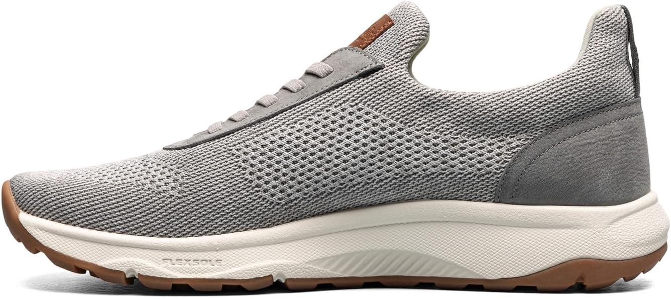 image:imageFlorsheim Satellite Knit Elastic Lace Slip On Sneaker Mens Slip OnGrey