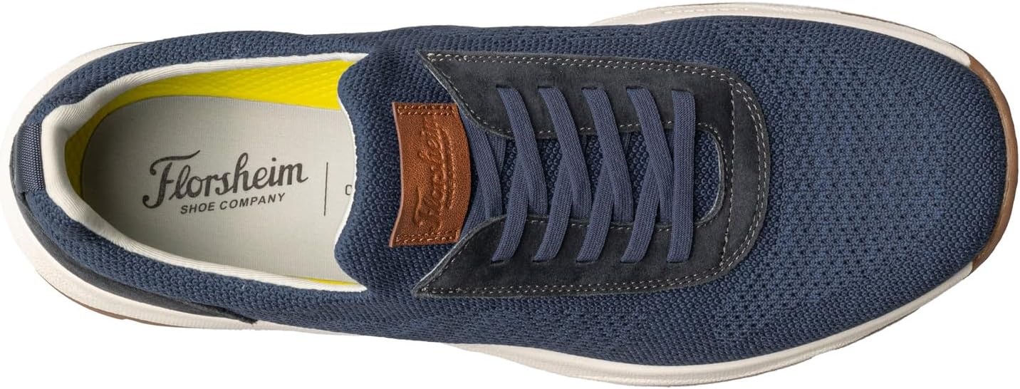 image:imageFlorsheim Satellite Knit Elastic Lace Slip On Sneaker Mens Slip OnNavy