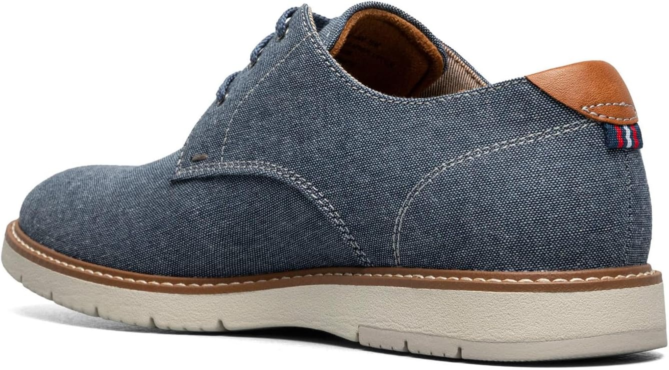 image:imageFlorsheim Vibe Canvas Plain Toe Oxford Mens OxfordBlue