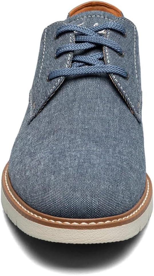 image:imageFlorsheim Vibe Canvas Plain Toe Oxford Mens OxfordBlue