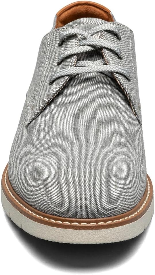 image:imageFlorsheim Vibe Canvas Plain Toe Oxford Mens OxfordGrey