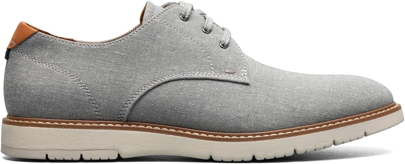 image:imageFlorsheim Vibe Canvas Plain Toe Oxford Mens OxfordGrey
