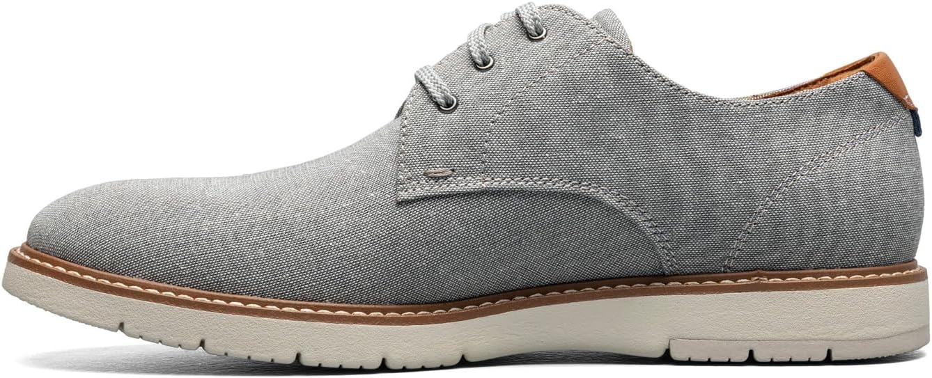 image:imageFlorsheim Vibe Canvas Plain Toe Oxford Mens OxfordGrey