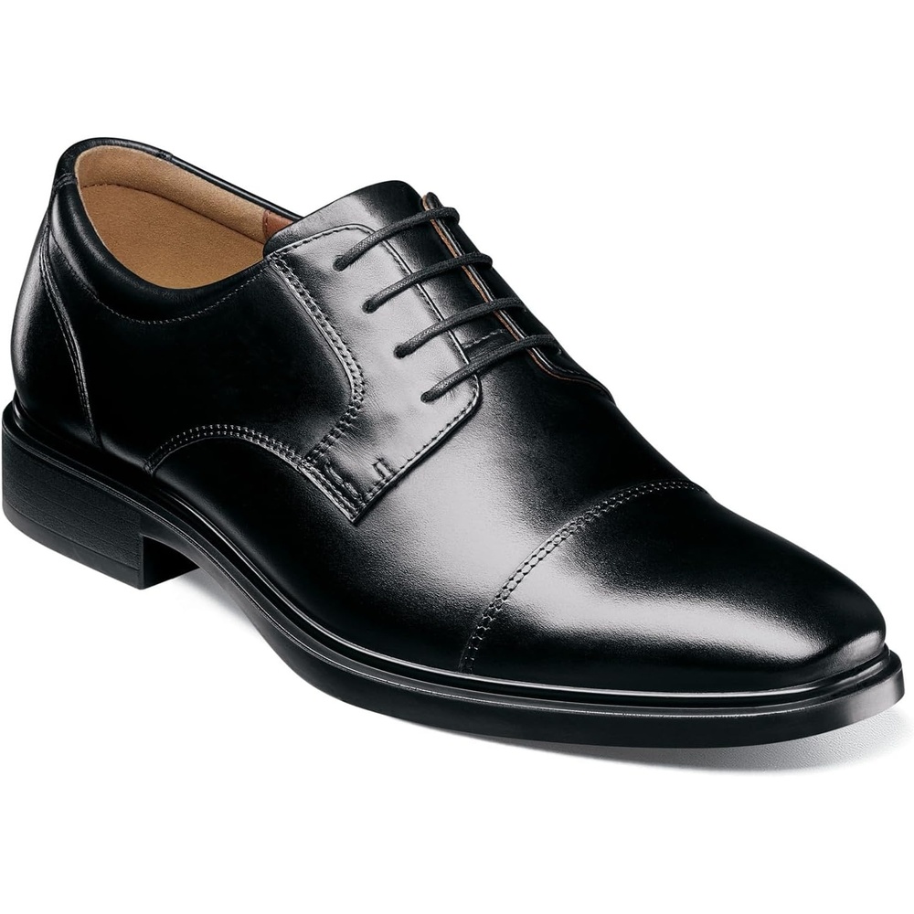 image:imageFlorsheim Mens Forecast Cap Toe OxfordBlack