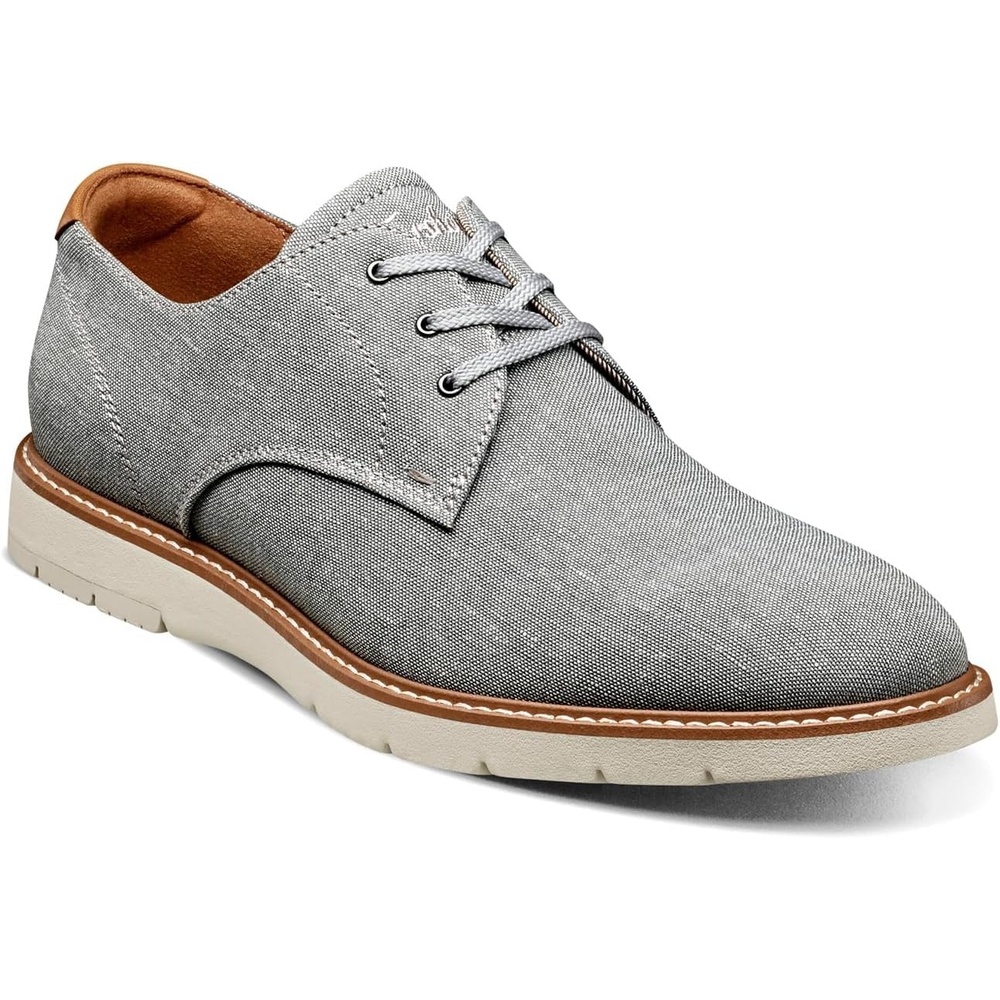 image:imageFlorsheim Vibe Canvas Plain Toe Oxford Mens OxfordGrey