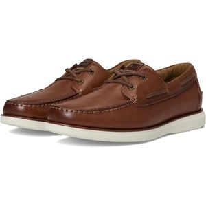 image:imageFlorsheim Tropics Moc Toe Elastic Lace Boat Shoe Mens Slip OnCognac
