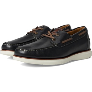 image:imageFlorsheim Tropics Moc Toe Elastic Lace Boat Shoe Mens Slip OnNavy