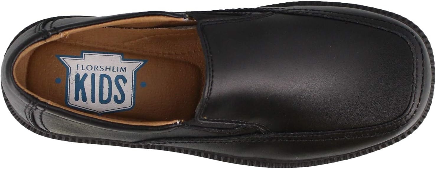 image:imageFlorsheim Kids Bogan Junior Uniform SlipOn Uniform Loafer Little KidBig kidBlack