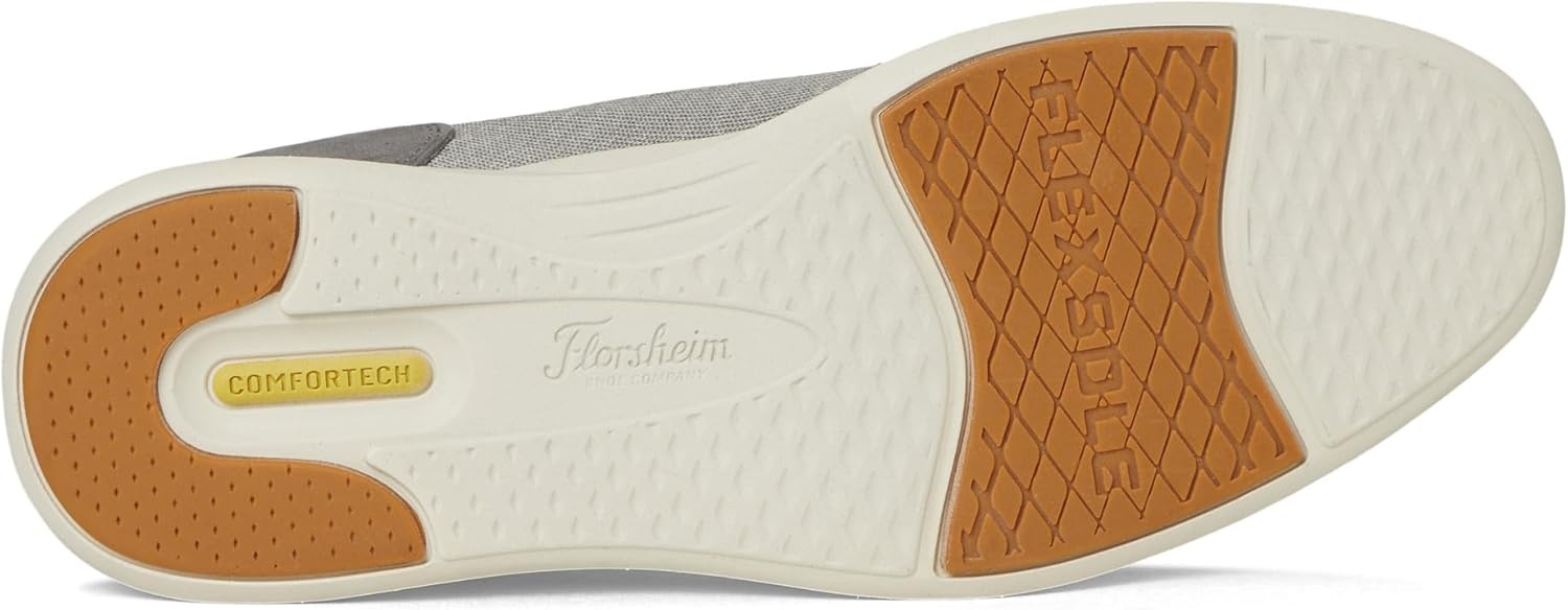 image:imageFlorsheim Launch Knit Elastic LaceUp SlipOn Mens Slip OnGrey