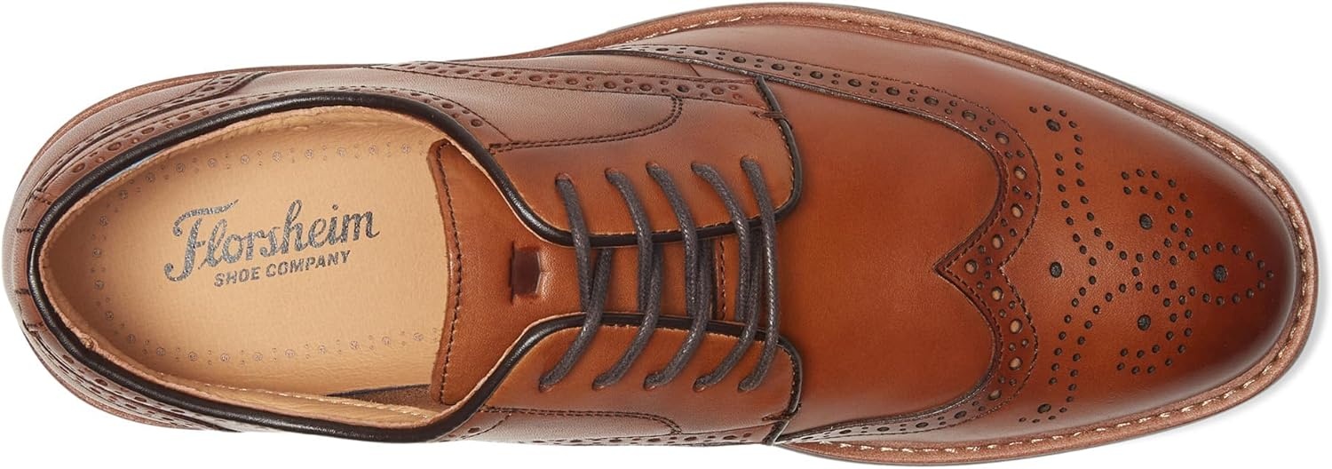 image:imageFlorsheim Mens Anthem Wingtip OxfordTan