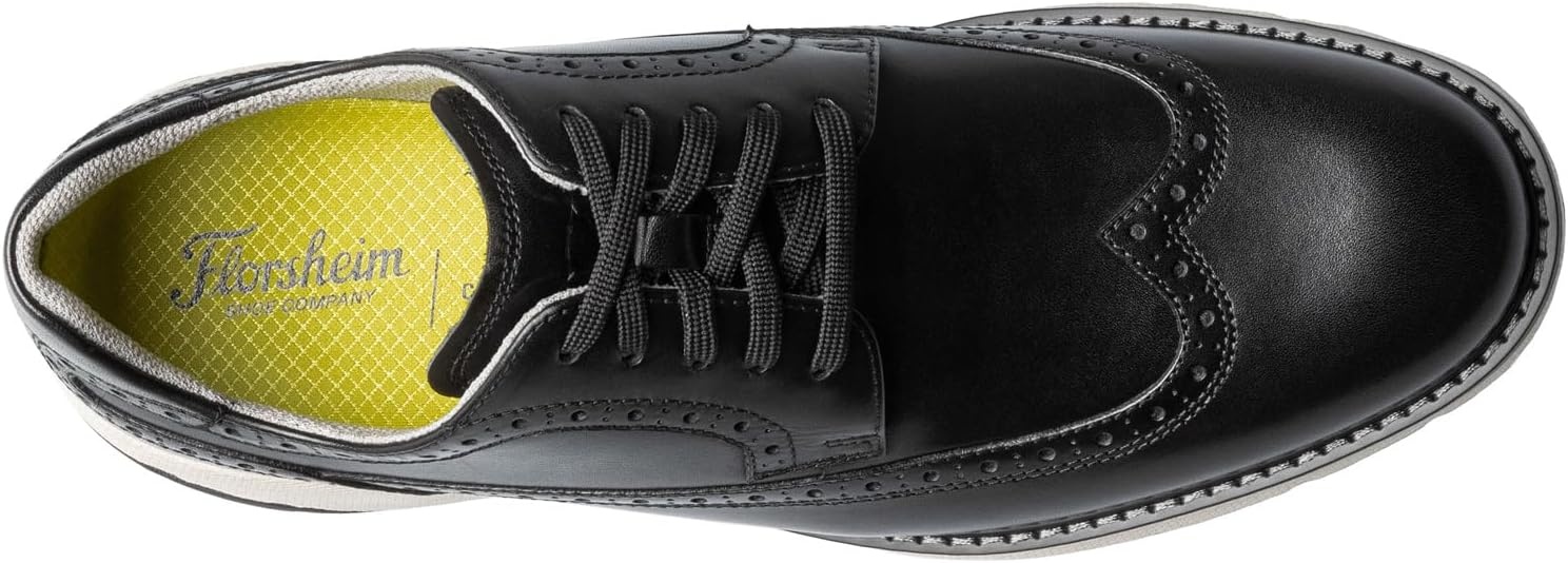 image:imageFlorsheim Mens Frenzi Wingtip OxfordBlack