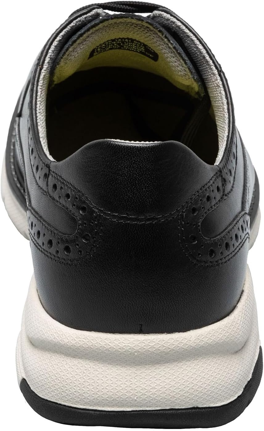 image:imageFlorsheim Mens Frenzi Wingtip OxfordBlackWhite