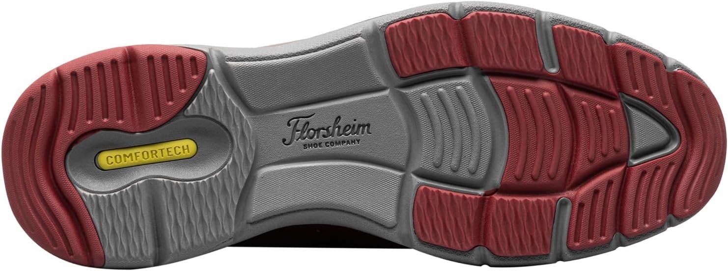image:imageFlorsheim Mens Frenzi Wingtip OxfordBurgundycharcoal