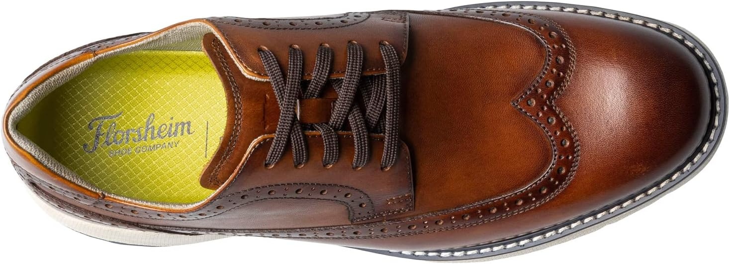image:imageFlorsheim Mens Frenzi Wingtip OxfordCognac Multi